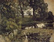 Levitan, Isaak Jungly Pond oil